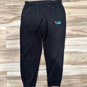 Nike Men's Black and Navy Joggers